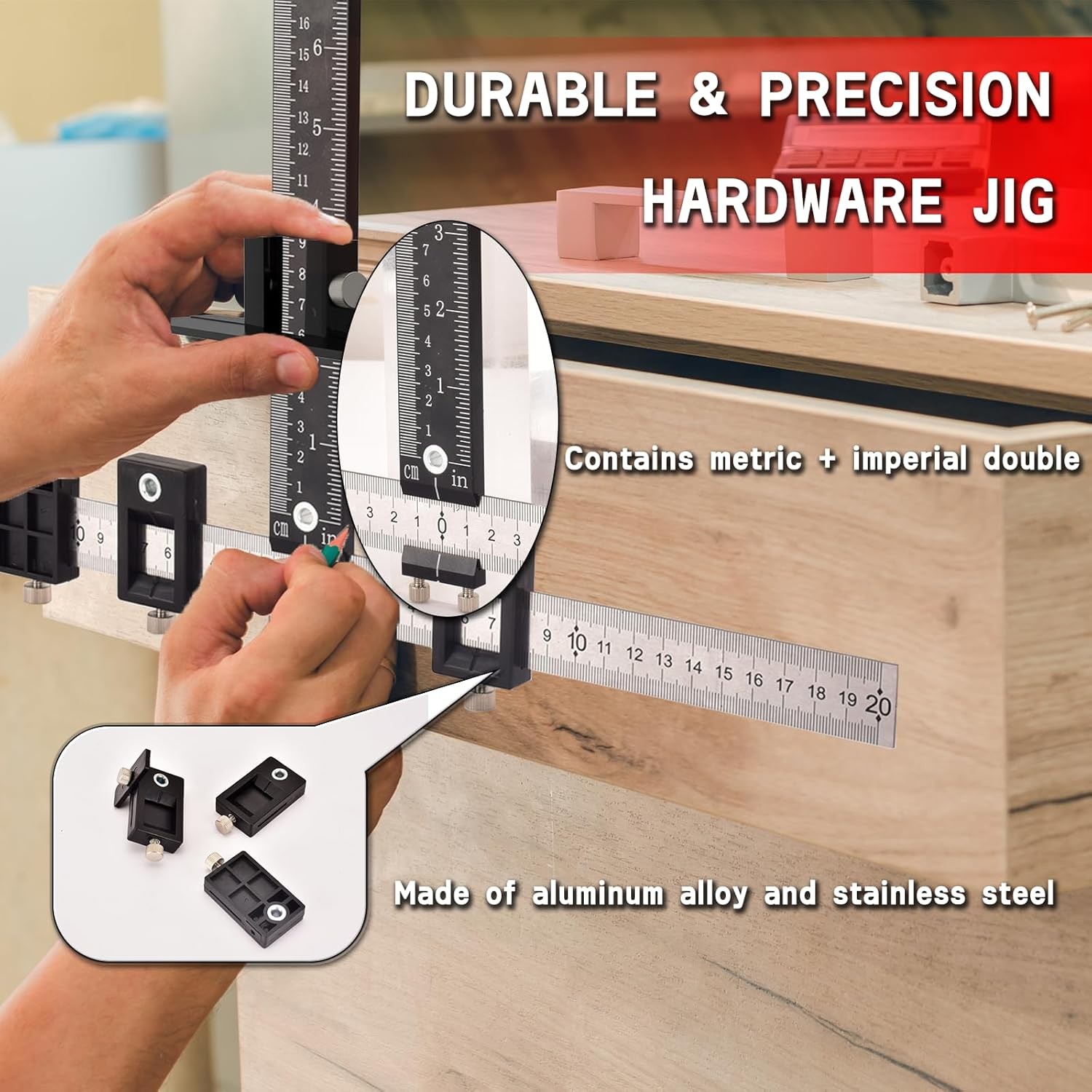 KW1008 Handle Drill Guide Tools