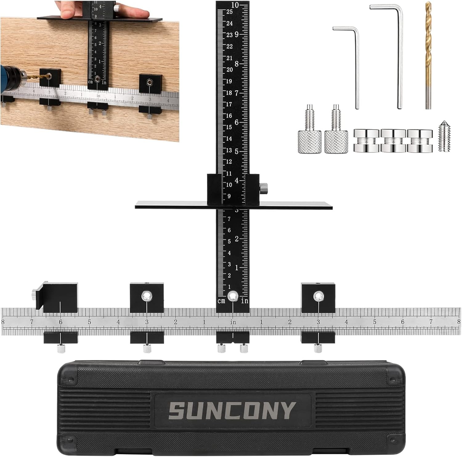 KW1009 Handle Drill Guide Tools