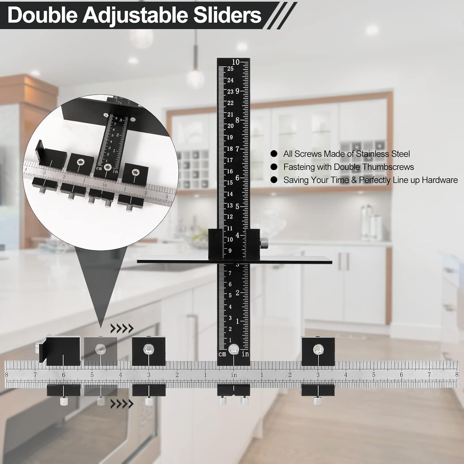KW1009 Handle Drill Guide Tools