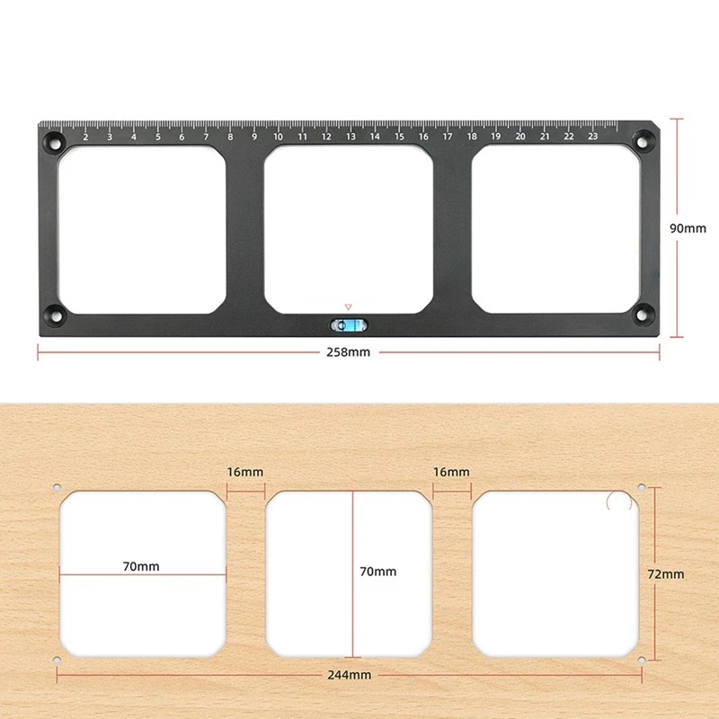 KW1016 Switch Socket Opening Mold 