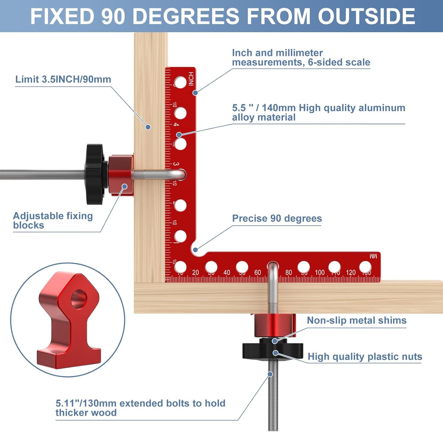 KW2021 Right Angle Clamp Set