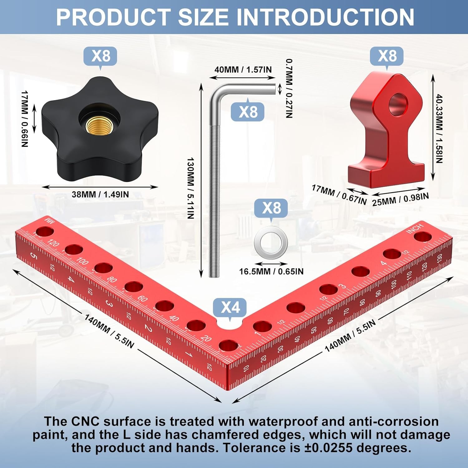 KW2021 Right Angle Clamp Set