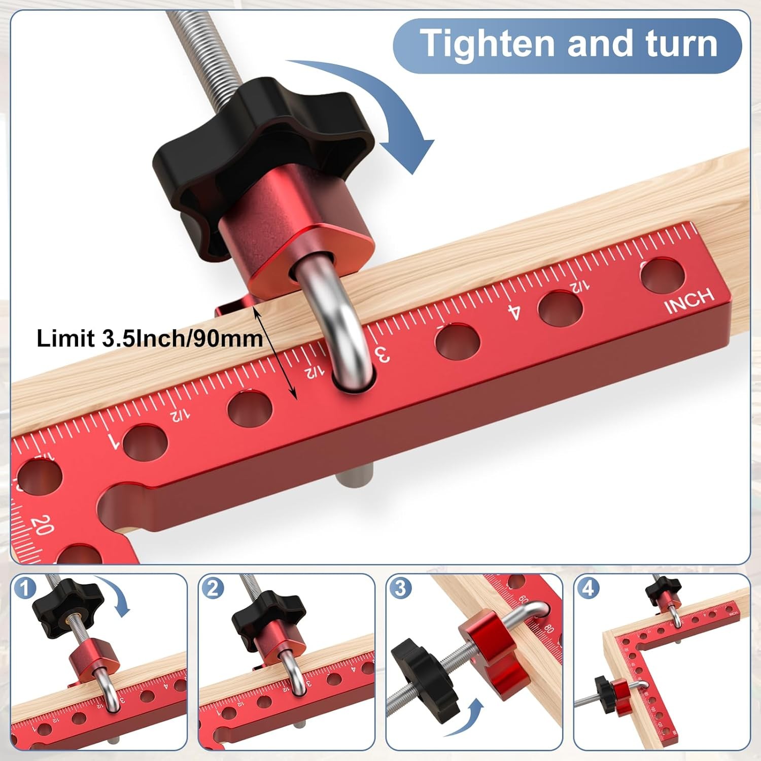 KW2021 Right Angle Clamp Set
