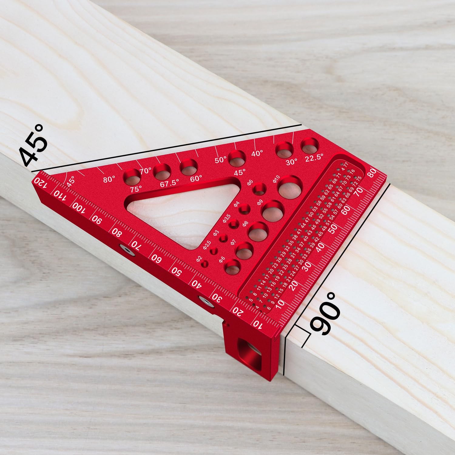 KW2028 3D Multi-Angle Measuring Ruler